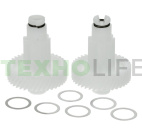 Шестерня (2 шт) в редуктор под венчики для миксеров, Kenwood, KW710547