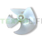 Крыльчатка вентилятора холодильника, Samsung, 100мм, черная/белая