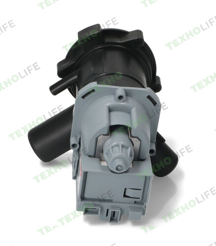 Насос стиральной машины, Askoll 25w, на 3 защелках, с улиткой, Bosch, Siemens, PMP044BO