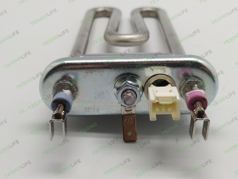 ТЭН стиральной машины, 1300W, с датчиком, Candy, 41034901, HTR037CY, Kawai