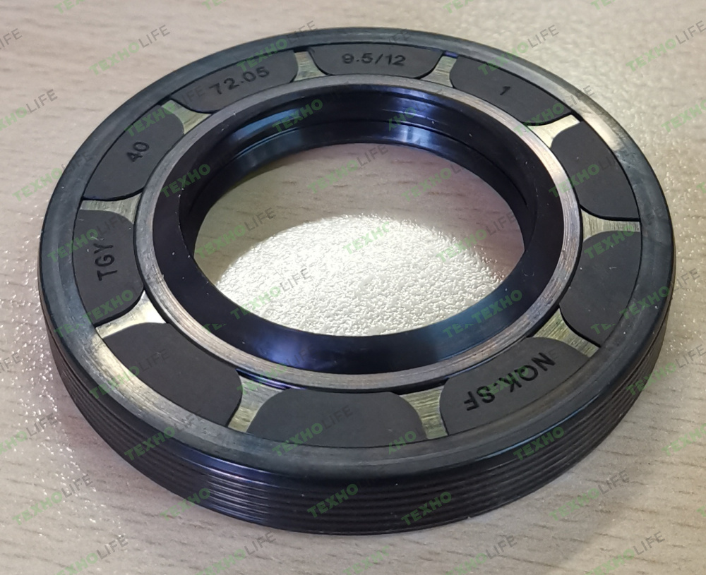 Сальник бака 40*72.05*9.5/12, две губы, Haier, NQK4074