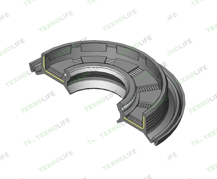 Сальник бака 25*55/68*8/11, WLK, 03at13