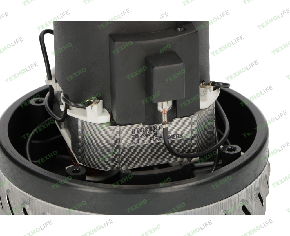 Двигатель моющего пылесоса, 1000W, AMETEK, H137mm, D145mm, VAC000UN