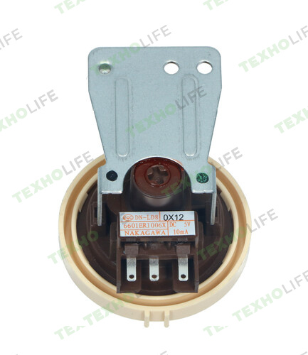 Датчик уровня воды (Прессостат) стиральной машины, LG, 6601ER1006X, PSW003LG