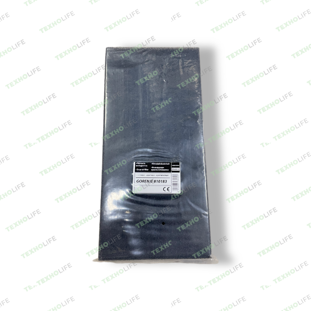 Фильтр сушильной машины, Gorenje 810183, 00540513 воздушный